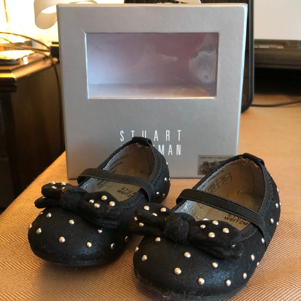 NIB Stuart Weitzman baby Pali Charlotte shoes.